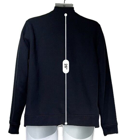 Ted Baker Mens Plaid Wool Front Long Sleeve Zip Up Jacket Size 4 - Picture 5 of 11